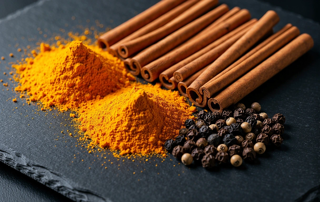 Raw spices and seasonings